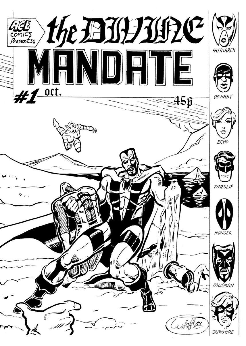 The Divine Mandate #1 comic cover