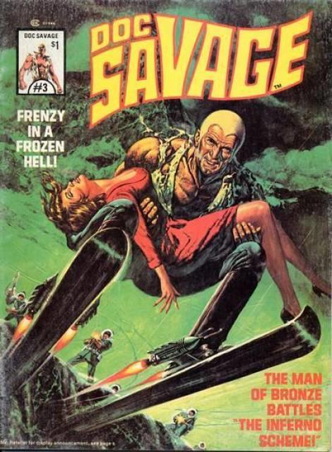 Doc Savage Magazine #3 comic cover