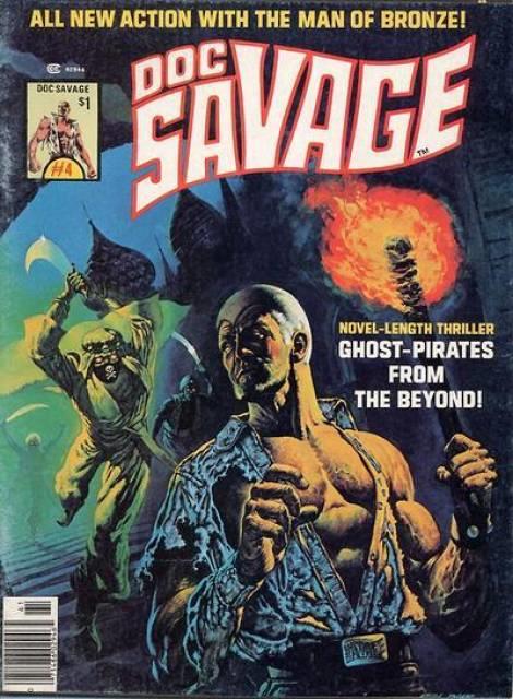 Doc Savage Magazine #4 comic cover