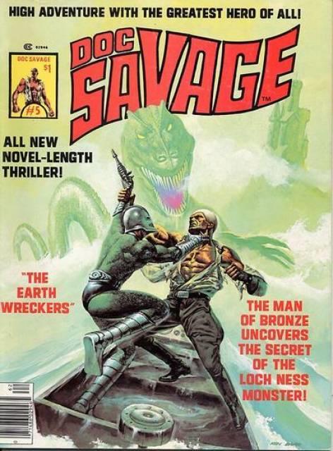 Doc Savage Magazine #5 comic cover