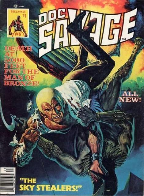 Doc Savage Magazine #6 comic cover