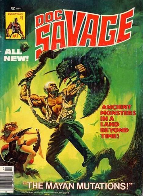 Doc Savage Magazine #7 comic cover