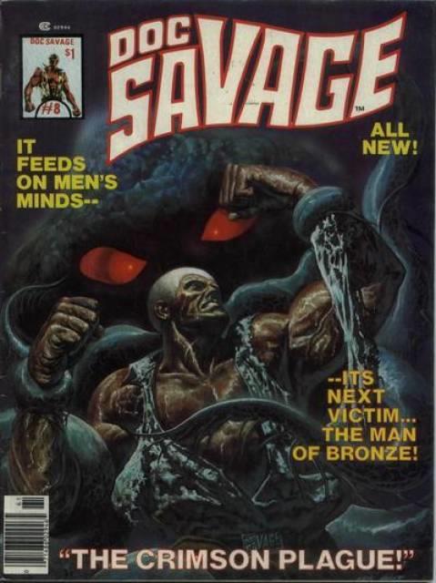 Doc Savage Magazine #8 comic cover