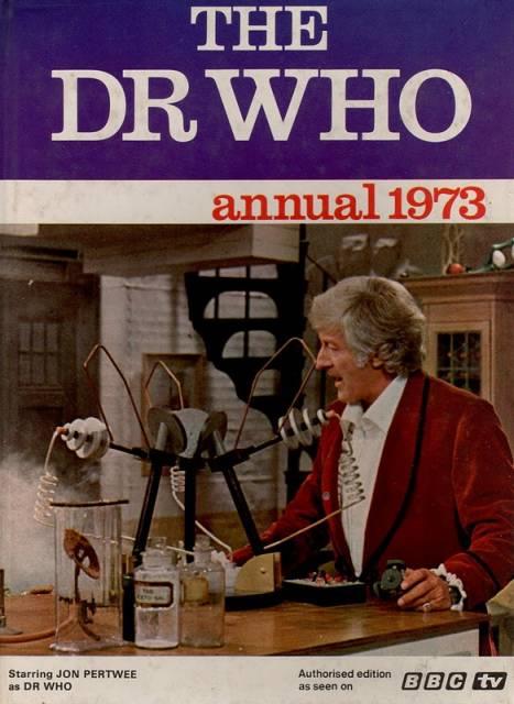 Doctor Who Annual 1973 comic cover