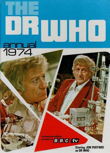 Doctor Who Annual 1974 comic cover
