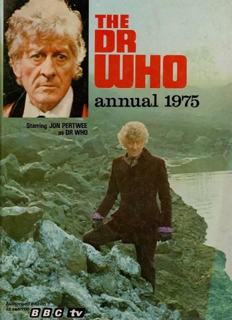 Doctor Who Annual 1975 comic cover