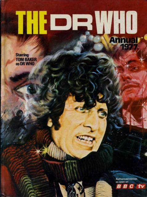Doctor Who Annual 1977 comic cover