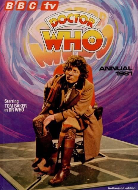 Doctor Who Annual 1981 comic cover