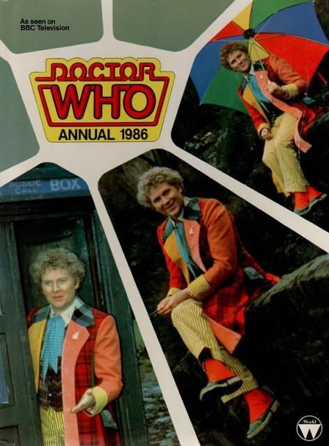 Doctor Who Annual 1986 comic cover