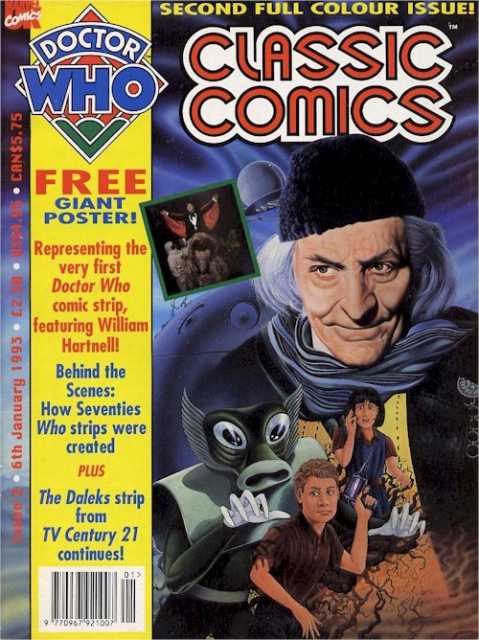 Doctor Who Clasic Comic #2 - 06 January 1993 comic cover