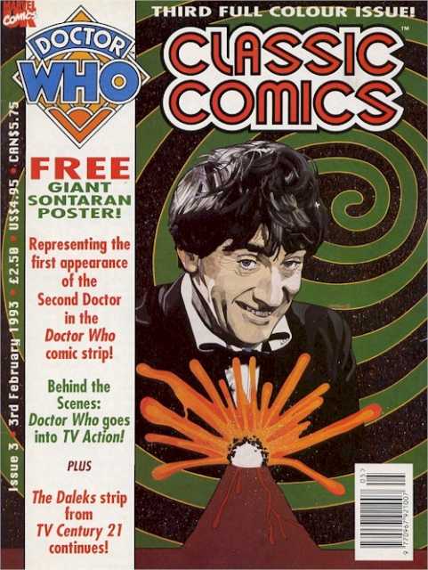 Doctor Who Clasic Comic #3 - 03 February 1993 comic cover