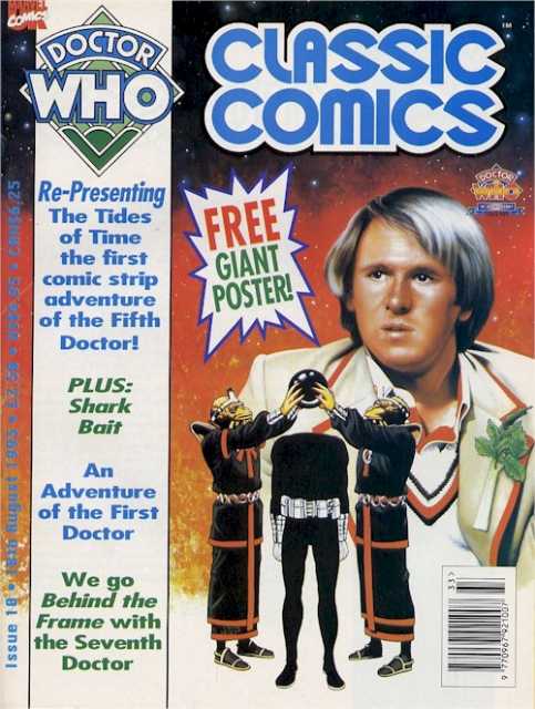 Doctor Who Clasic Comic #10 - 18 August 1993 comic cover