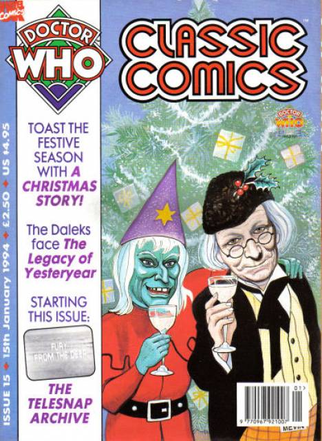 Doctor Who Clasic Comic #15 - 15 January 1994 comic cover