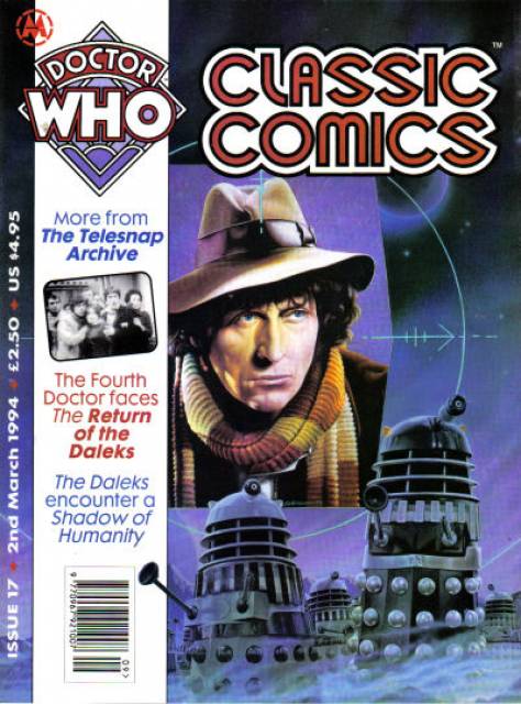 Doctor Who Clasic Comic #17 - 02 March 1994 comic cover