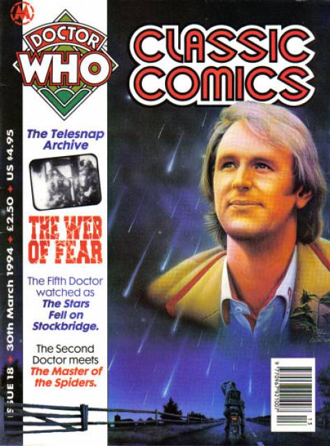 Doctor Who Clasic Comic #18 - 30 March 1994 comic cover