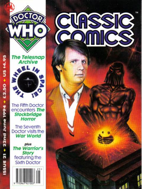 Doctor Who Clasic Comic #21 - 22 June 1994 comic cover