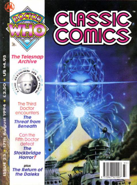 Doctor Who Clasic Comic #23 - 17 August 1994 comic cover