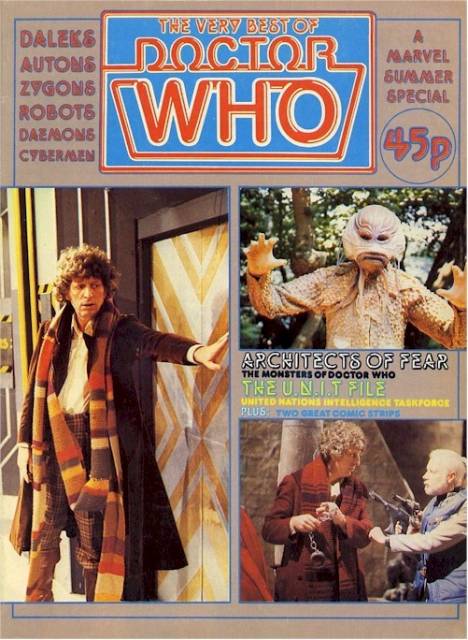 Doctor Who Summer Special 1981 comic cover