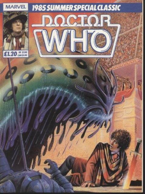 Doctor Who Summer Special 1985 comic cover