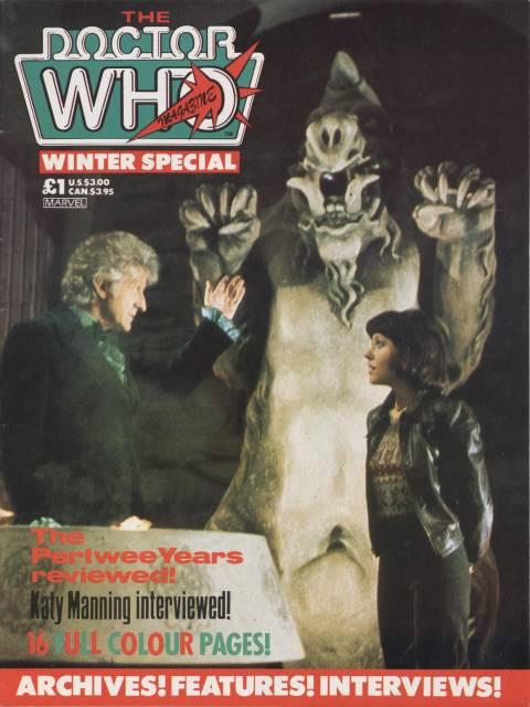 Doctor Who Winter Special 1985 comic cover