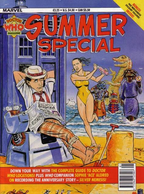 Doctor Who Summer Special 1991 comic cover