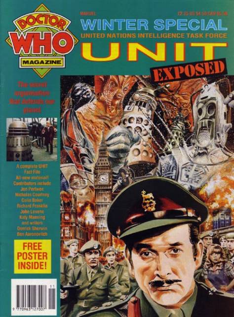 Doctor Who Winter Special: UNIT Exposed 1991 comic cover