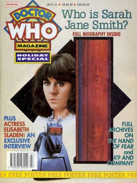 Doctor Who Summer Special 1992 comic cover