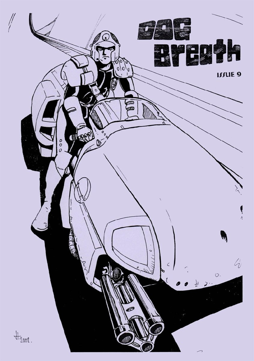 Dogbreath #9 comic cover