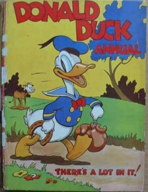 Donald Duck Annual 1938 comic cover