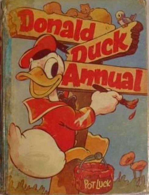 Donald Duck Annual 1942 comic cover