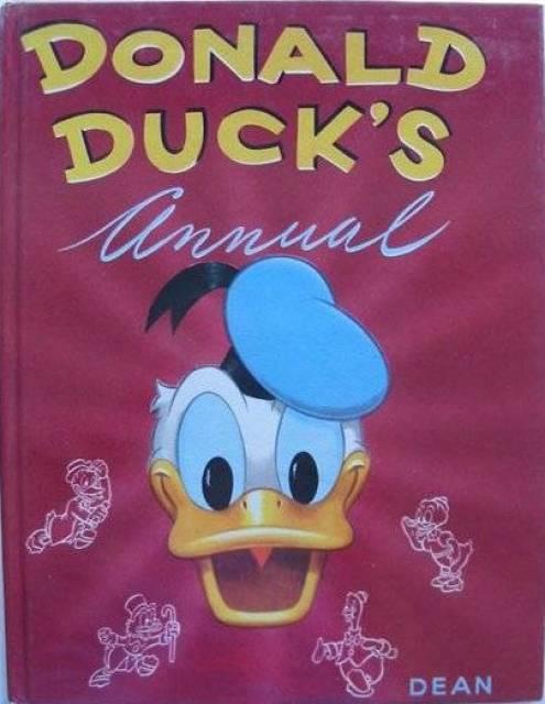 Donald Duck Annual 1957 comic cover
