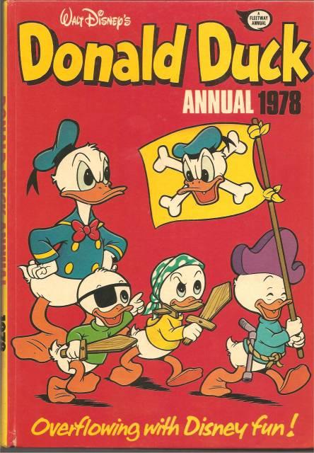 Donald Duck Annual 1978 comic cover