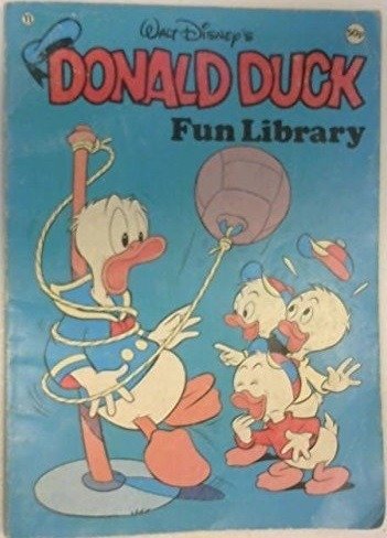 Donald Duck Fun Library #11 comic cover