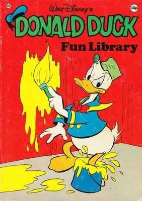 Donald Duck Fun Library #22 comic cover