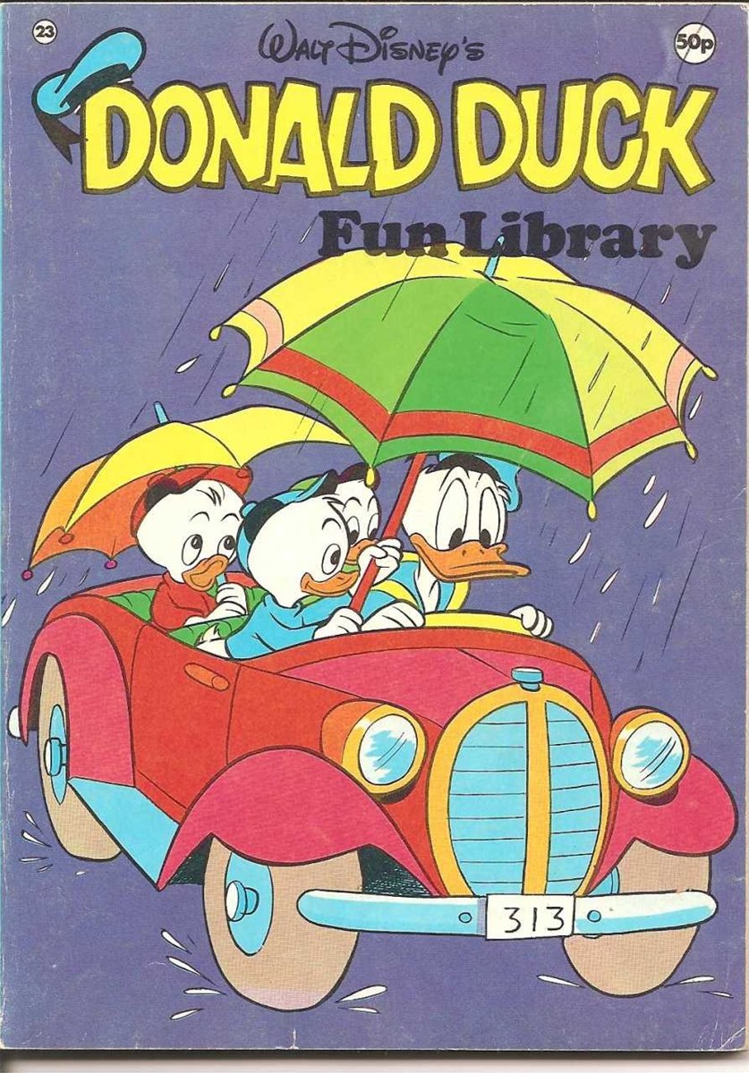 Donald Duck Fun Library #23 comic cover