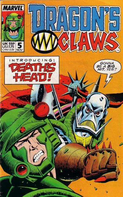 Dragons Claws #5 comic cover