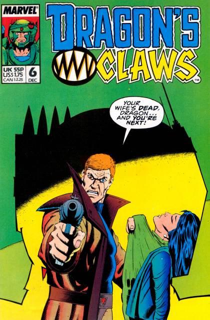 Dragons Claws #6 comic cover