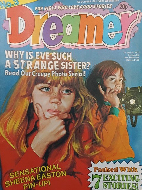 Dreamer #3 with free gift comic cover