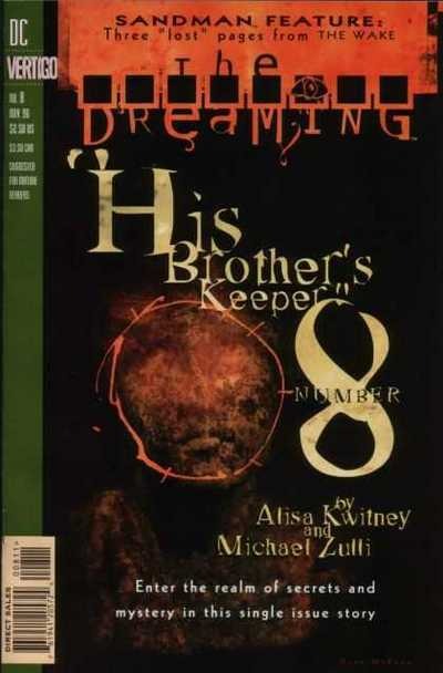Dreaming #8 comic cover
