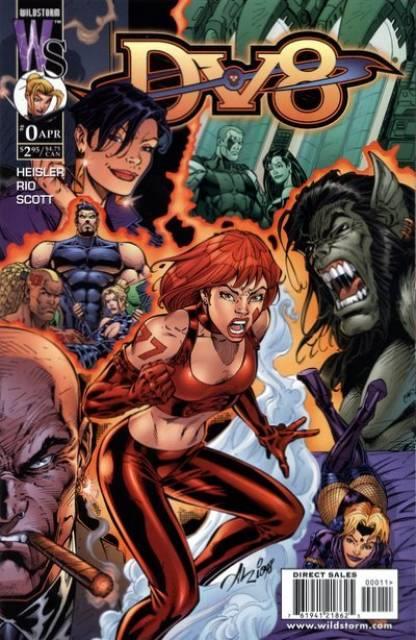 DV8 #0 comic cover