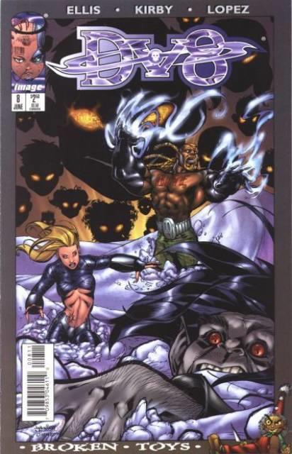 DV8 #8 comic cover