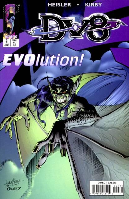 DV8 #9 comic cover