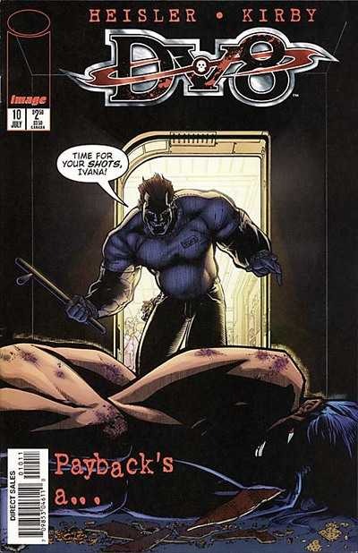 DV8 #10 comic cover