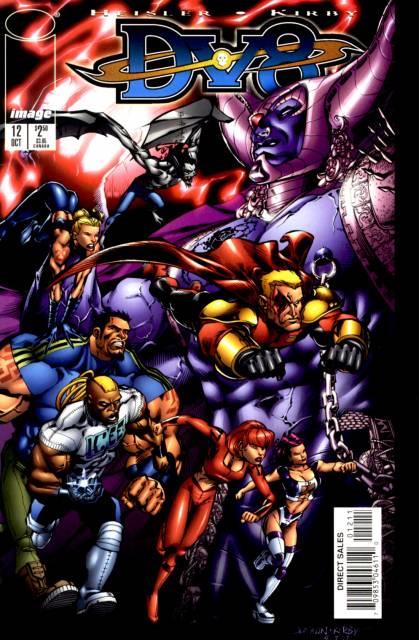 DV8 #12 comic cover