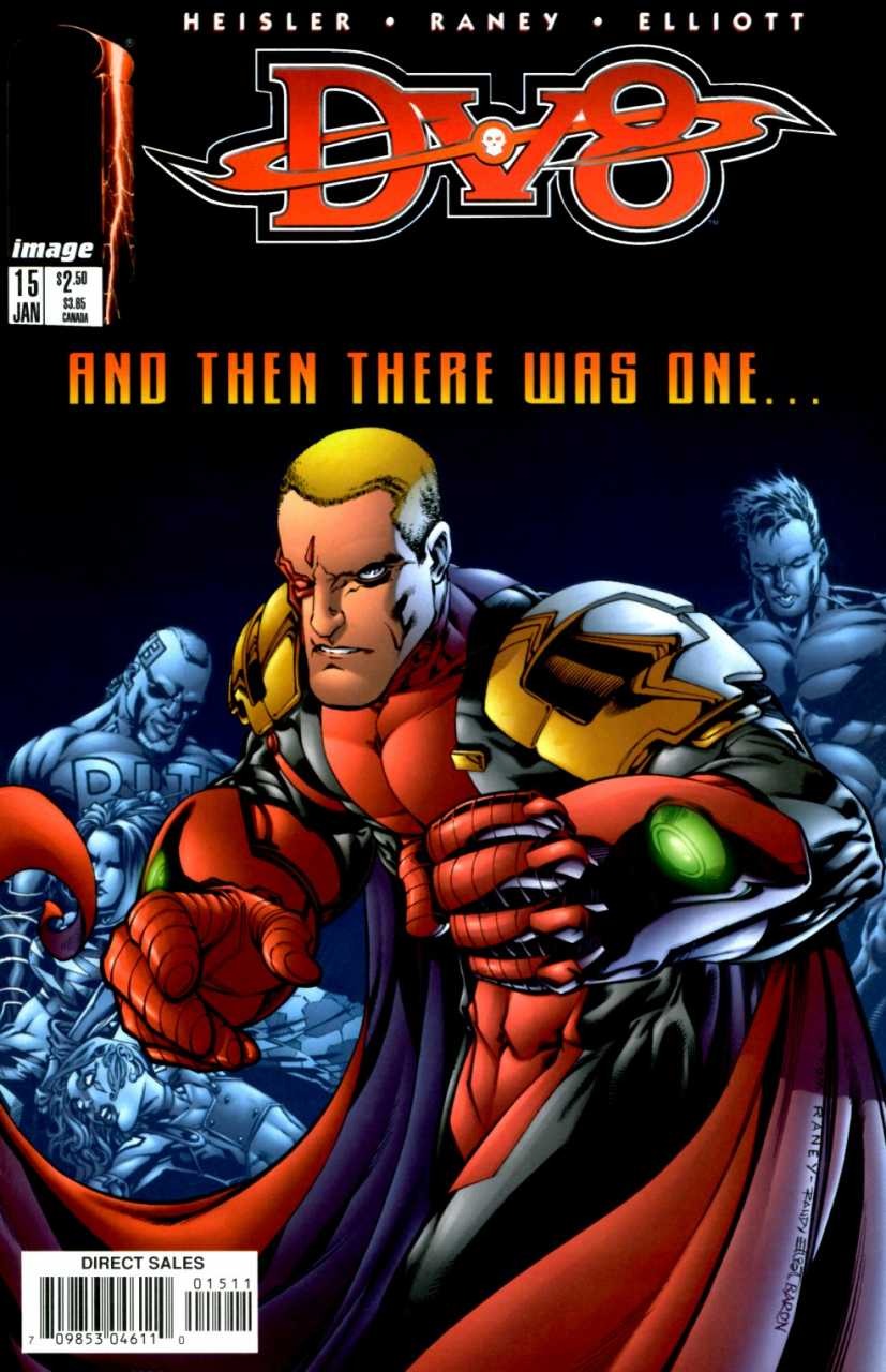 DV8 #15 comic cover