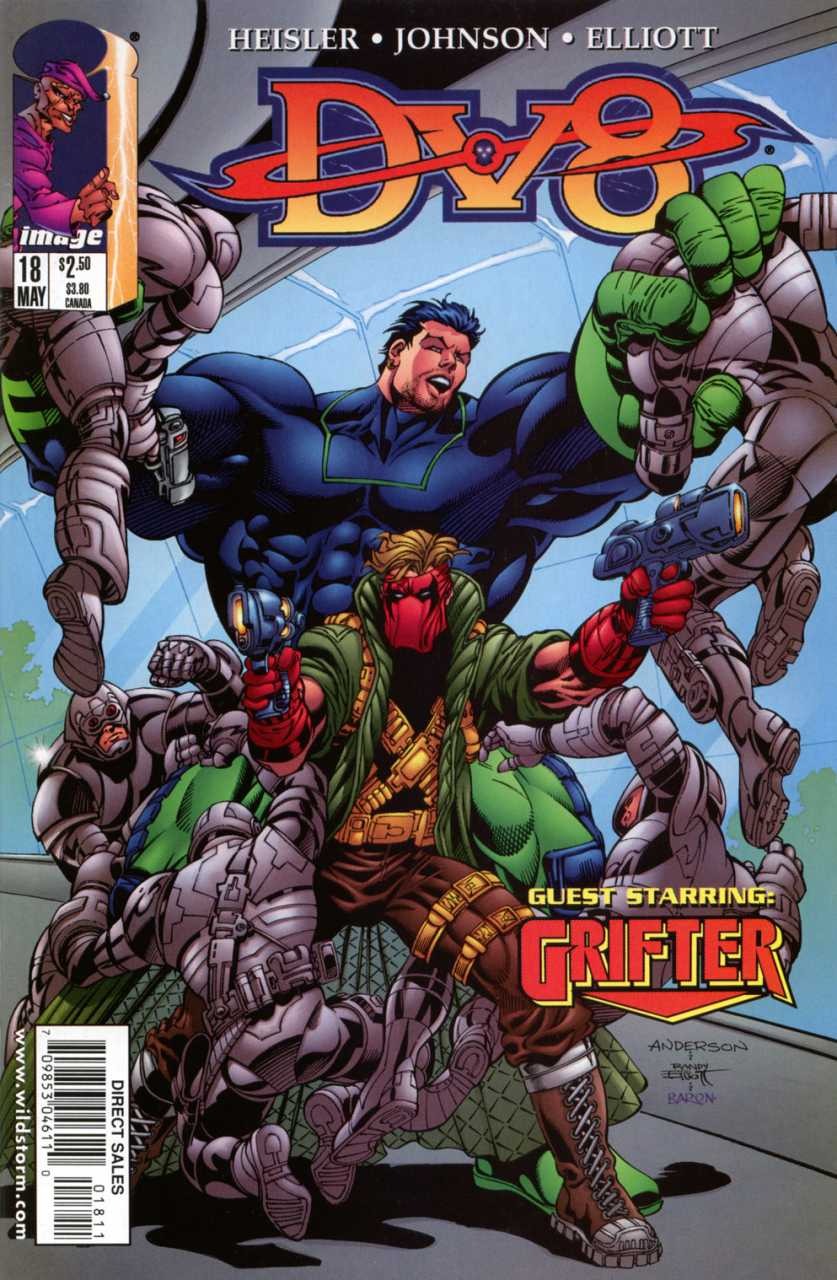 DV8 #18 comic cover
