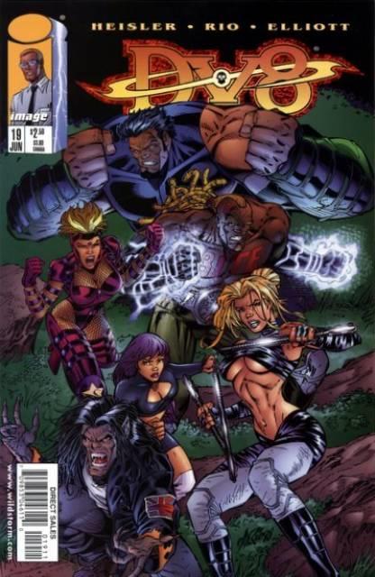DV8 #19 comic cover