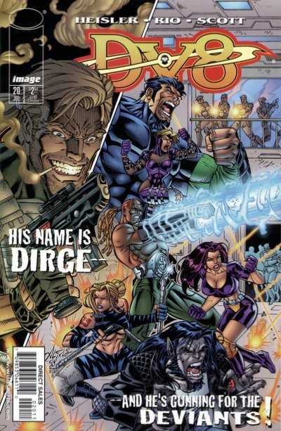DV8 #20 comic cover