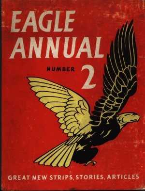 Eagle annual #2 1953 comic cover