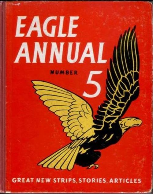 Eagle annual #5 1956 comic cover